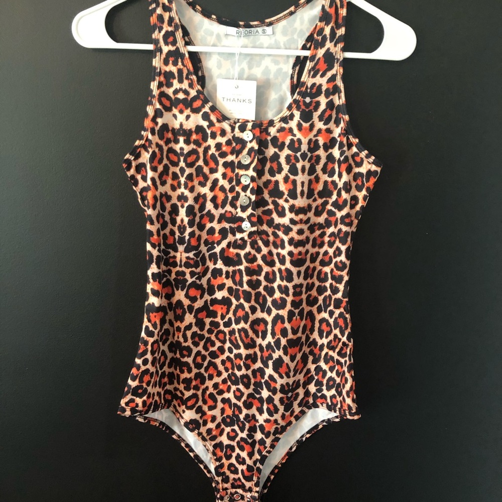 Leopard bodysuit